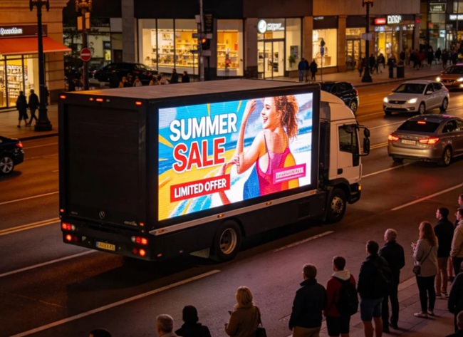 车载移动LED显示屏(宣传车)的购买价格与租赁报价分析